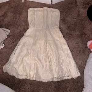 Hollister strapless dress